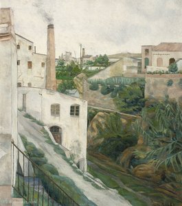 Valls), (75 X 64 Cm) (1922) — Jaume Mercade Queralt