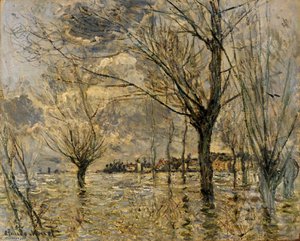 Vetheuil, L'inondation — Claude Monet