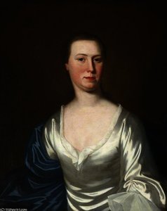 Mrs Jane Wilson, Née Morland, Of Capplethwaite Hall, Near Sedbergh — George Romney