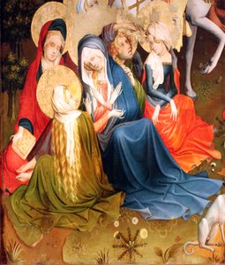 The Women At The Cross (fragment) — Meister Francke, Gothic