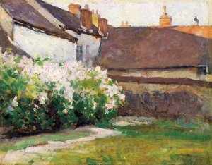 Afternoon Shadows, Grez, France — Robert William Vonnoh