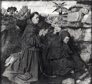 St. Francis Receiving The Stigmata — Hubert Van Eyck