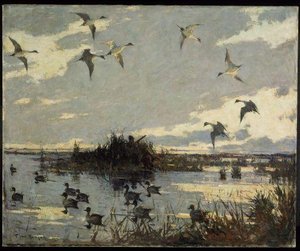 Pintails Decoyed — Frank Weston Benson