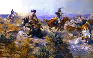 Jerked Down — Charles Marion Russell