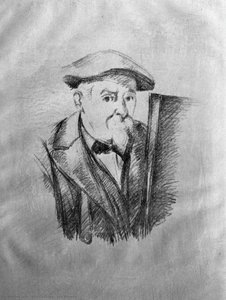 Selbstporträt — Paul Cézanne