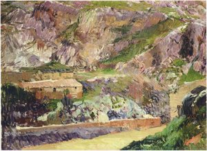 Molinos Sobre El Tajo, Toledo — Joaquín Sorolla Y Bastida