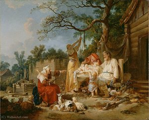 The Russian Cradle — Jean Baptiste Le Prince