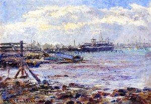 Port Of Melbourne — Frederick Mccubbin
