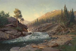 Fjellet Om Sommeren — Andreas Edvard Disen