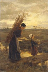 They Homeward Wend Their Weary Way — Alice Mary Havers