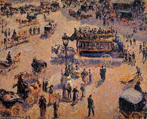 Place Saint-lazare. — Camille Pissarro
