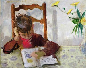 Boy Reading
