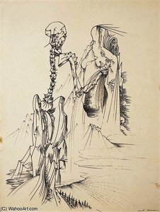 In Pure Nil. A Crown Of Being — André Masson