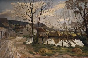 Farm Pond — Sir Stanley Spencer