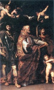St. Georg Mit St. Maurus Und Papianus — Peter Paul Rubens