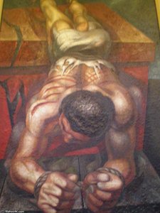 Detail Of Fresque — David Alfaro Siqueiros