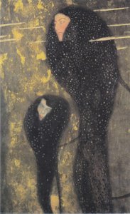 Water Nymphs (silverfish) — Gustav Klimt, Art Nouveau