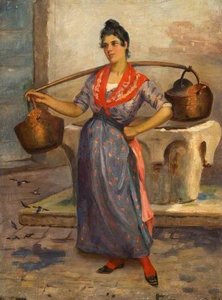 Italian Lady, Venice — Margaret Thomas