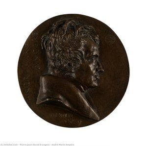 André-marie Ampère — Pierre-jean David D’angers, Neoclassical Romanticism