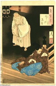 Lord Teika — Tsukioka Yoshitoshi