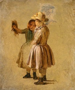 Two Children — George Harvey, Romanticism