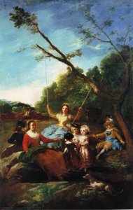 Die Schaukel — Francisco José De Goya Y Lucientes, Romantik