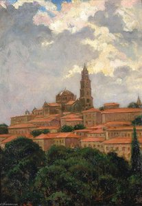 Cathedral At Le Puy — James Carroll Beckwith