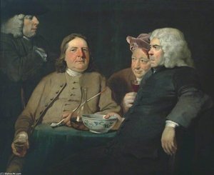 Mr Oldham And His Guests — Joseph Highmore