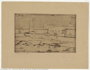 Jerusalem, Chapel Of The Ascension — Hermann Struck