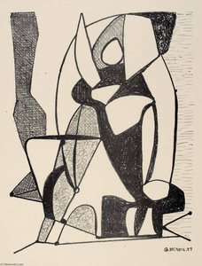 Untitled, From The Portfolio American Abstract Artists — George Mcneil