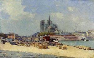 Notre Dame Paris — Albert-charles Lebourg