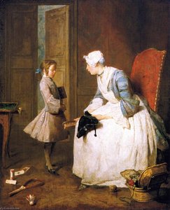 The Governess — Jean-baptiste-siméon Chardin