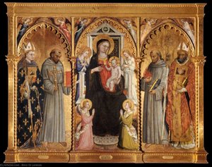 Madonna and Child with Saints and Angels