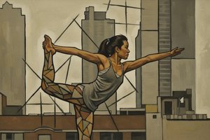 The Architecture Of Motion — Denis Simon, Cubist Fragmentation