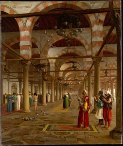 Gebet Im Moschee — Jean-léon Gérôme