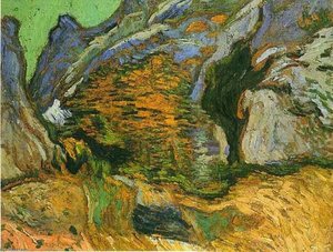 The Gully Peiroulets — Vincent Willem Van Gogh, Post-impressionism