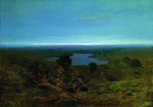 Lake. Evening