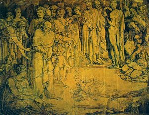 Adoration Of The Golden Calf — Domenico Di Pace Beccafumi, Mannerism