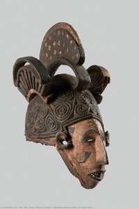 Agbogho mmwo mask\n\n(Front View)