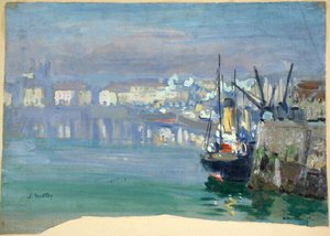 Dieppe Le Port Brouillard — Mathey Jacques