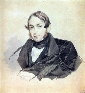 Portrait Sa Sobolev — Karl Pavlovich Bryullov