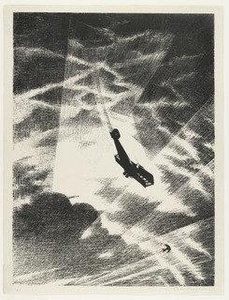 Swooping Down On A Taube, Plate 6 From The Series Building Aircraft — Christopher Richard Wynne Nevinson