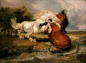 Fighting Horses — James Ward