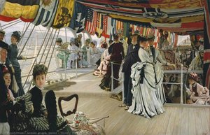 The Ball On Shipboard — Jacques Joseph (james ) Tissot