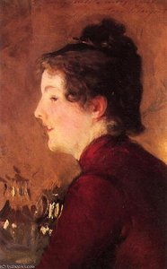 A Portrait Of Violet — John Singer Sargent, Academic Realism