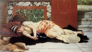 Endymion — R.b.a John William Godward
