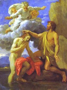 Die Taufe Christi. — Nikolaus Poussin, Barock