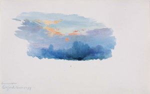 Sunset, Oxford — George Elbert Burr