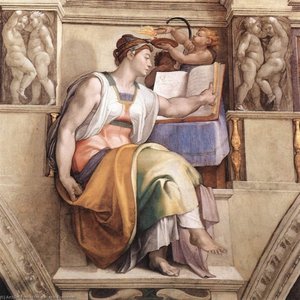 Die Erythräische Sibylle — Michelangelo Buonarroti, Renaissance