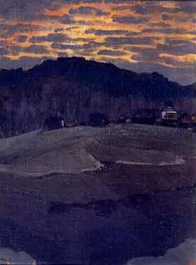 Sunset — Nicholas Roerich
